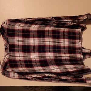 Express Large pink black blouse